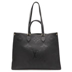 Louis Vuitton Monogram Empreinte on the Go GM Tote Large Shoulder Bag 2-Way