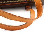 Celine Macadam Mini Boston Bag Leather Dark Brown Light Gold — view 4