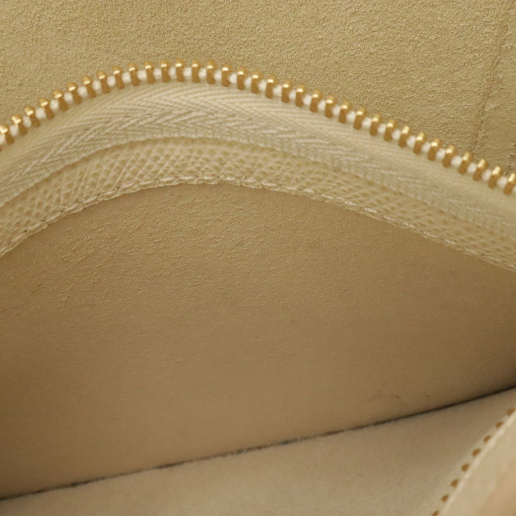 Celine Vertical Cabas Small Tote 2-Way Shoulder Bag Crossbody Leather Ivory — view 8
