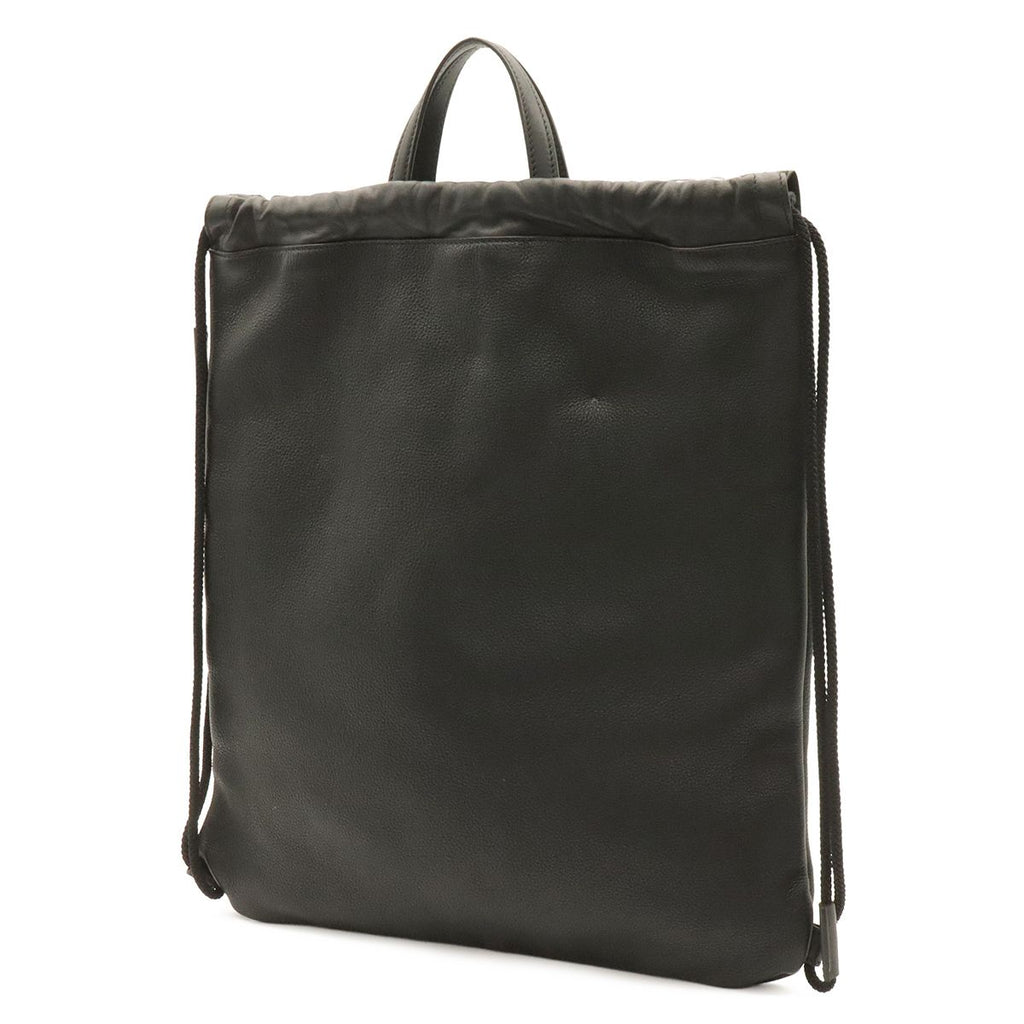Gucci Print Coco Capitan Drawstring Backpack 2-Way Tote Leather Black — view 2
