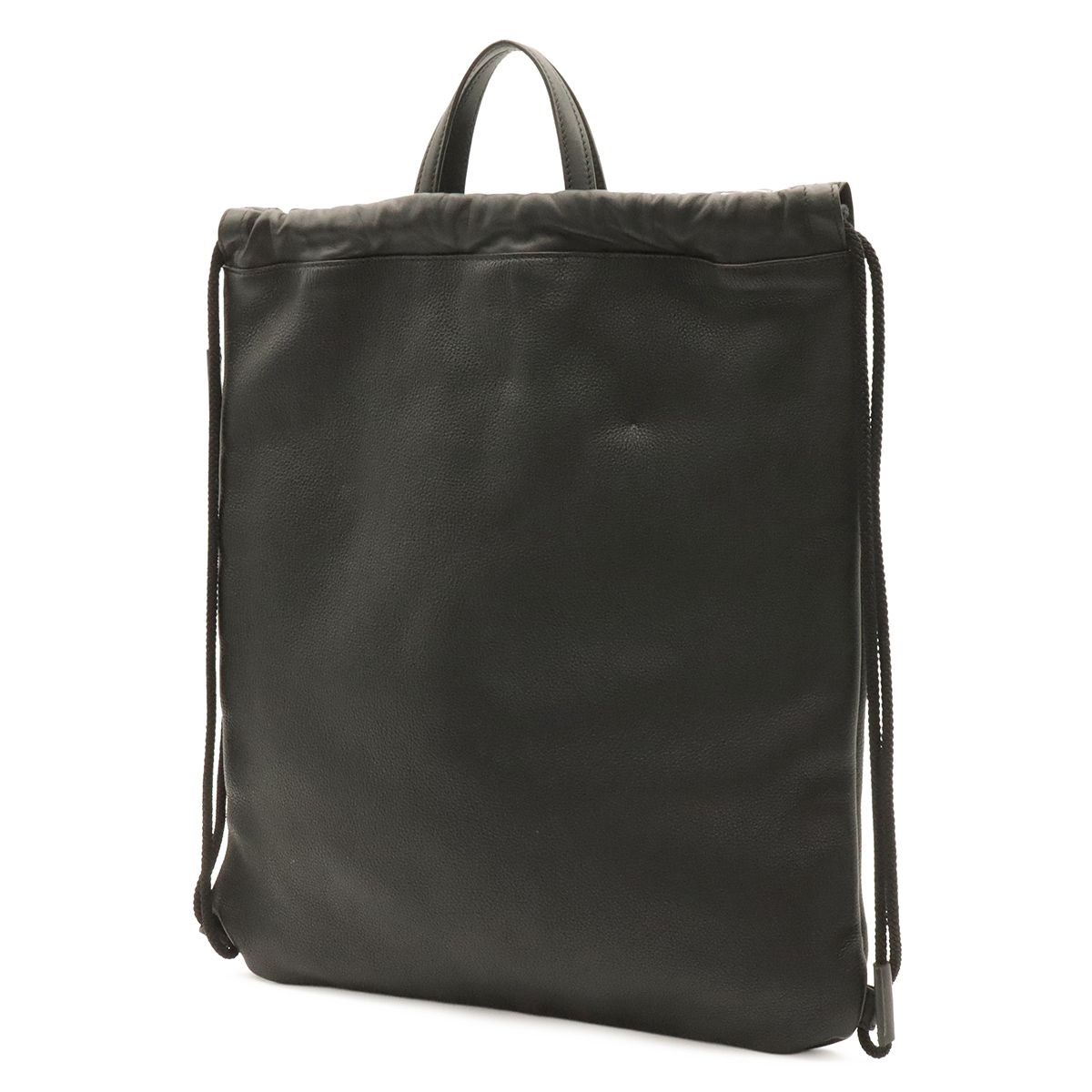 Gucci Print Coco Capitan Drawstring Backpack 2-Way Tote Leather Black — view 2