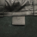 Gucci Print Coco Capitan Drawstring Backpack 2-Way Tote Leather Black — view 8