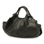 Loewe Anagram Nappa Aire Handbag Leather Black Gold — view 2