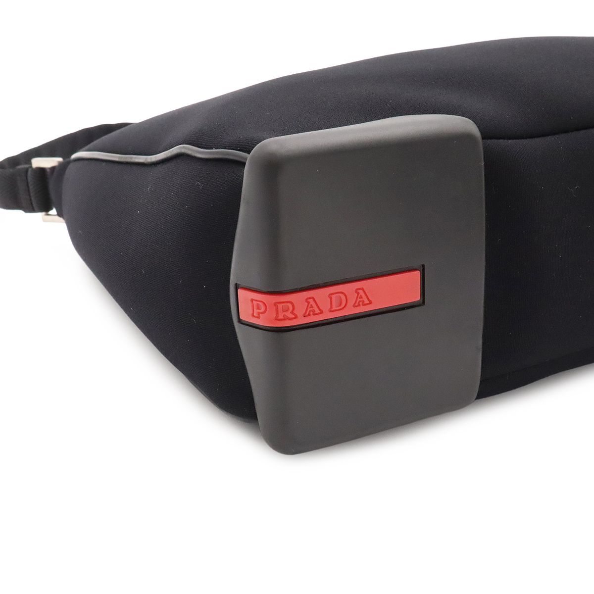 Prada Sports Line Shoulder Bag Neoprene Nero Black — view 6