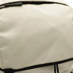 Prada Backpack Nylon Leather Bianco White Silver Domestic Boutique Purchase — view 4