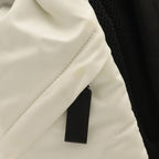 Prada Backpack Nylon Leather Bianco White Silver Domestic Boutique Purchase — view 5