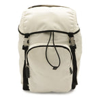 Prada Backpack Nylon Leather Bianco White Silver Domestic Boutique Purchase