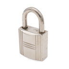 Hermes Padlock No 120 Metal Silver with Key Lock — view 3