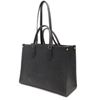 Louis Vuitton Monogram Empreinte on the Go MM Tote 2-Way Shoulder Noir Black — view 2