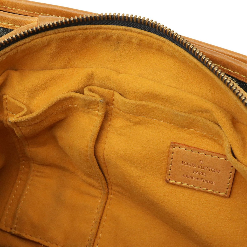 Louis Vuitton Monogram Denim Porte Epol Rayet MM Shoulder Bag Blue — view 8