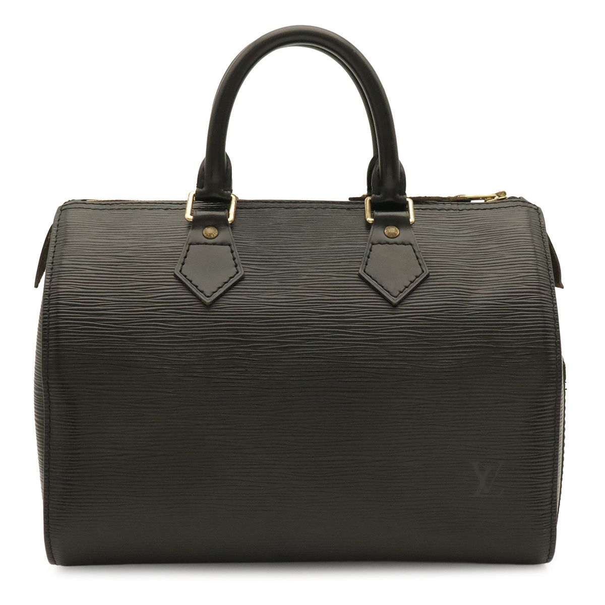 Louis Vuitton Epi Speedy 25 Mini Boston Bag Noir Black Gold