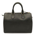 Louis Vuitton Epi Speedy 25 Mini Boston Bag Noir Black Gold