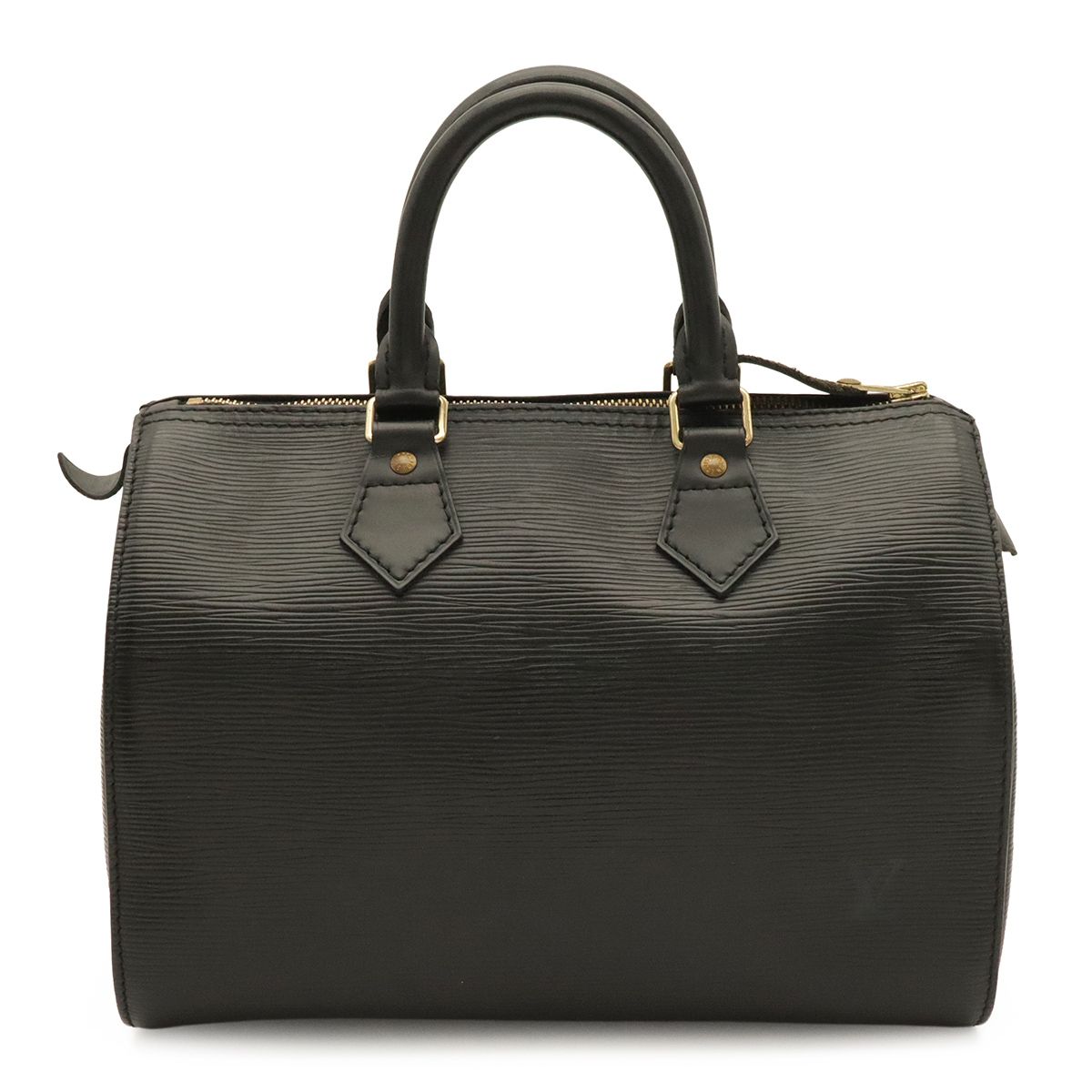 Louis Vuitton Epi Speedy 25 Mini Boston Bag Noir Black Gold