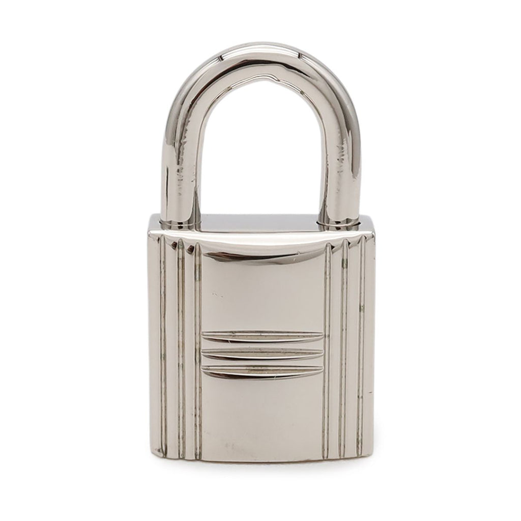 Hermes Padlock No 104 Metal Silver with Key Lock — view 2