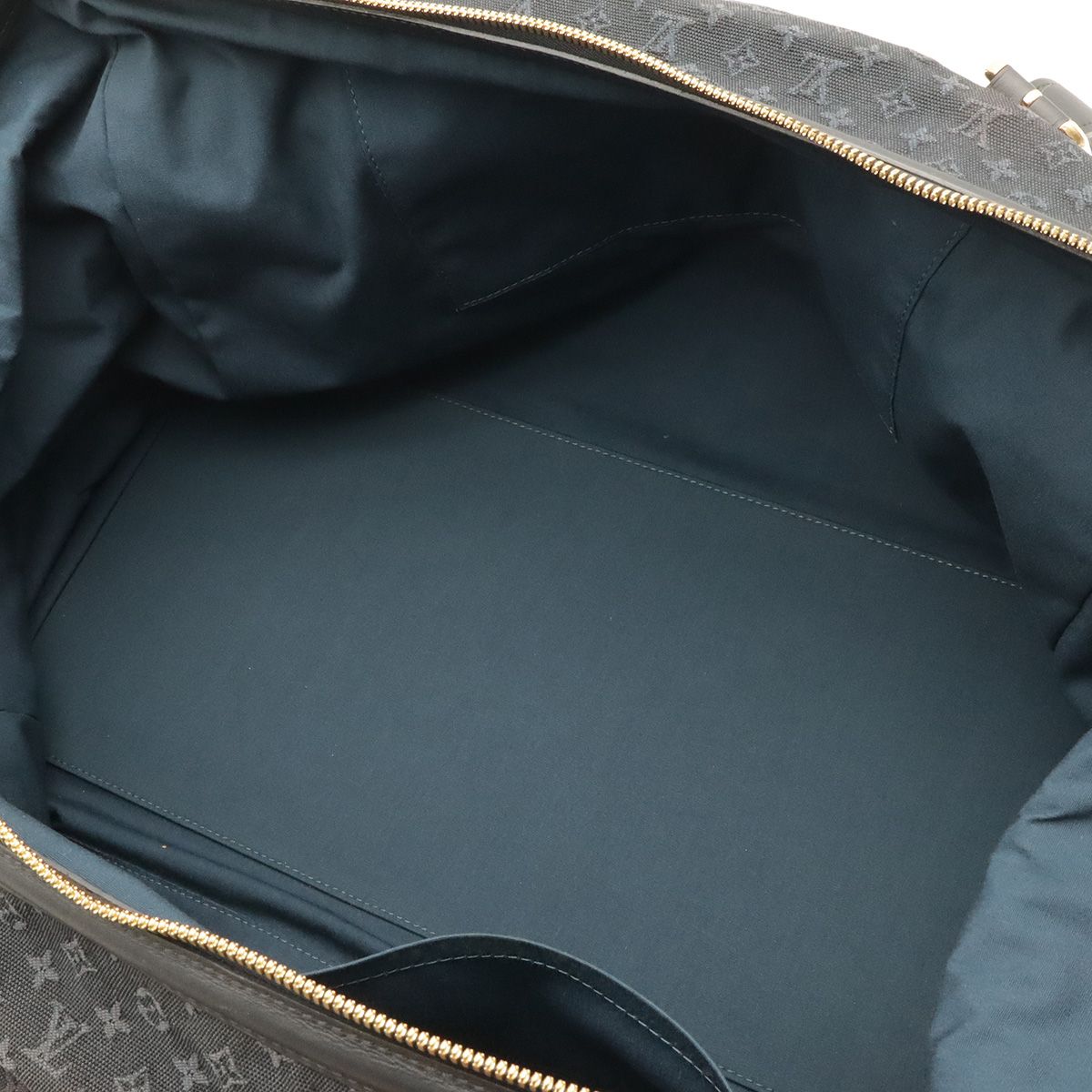 Louis Vuitton Monogram Mini Louise Boston Bag Canvas Blue — view 8
