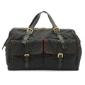 Louis Vuitton Monogram Mini Louise Boston Bag Canvas Blue