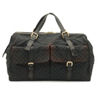 Louis Vuitton Monogram Mini Louise Boston Bag Canvas Blue
