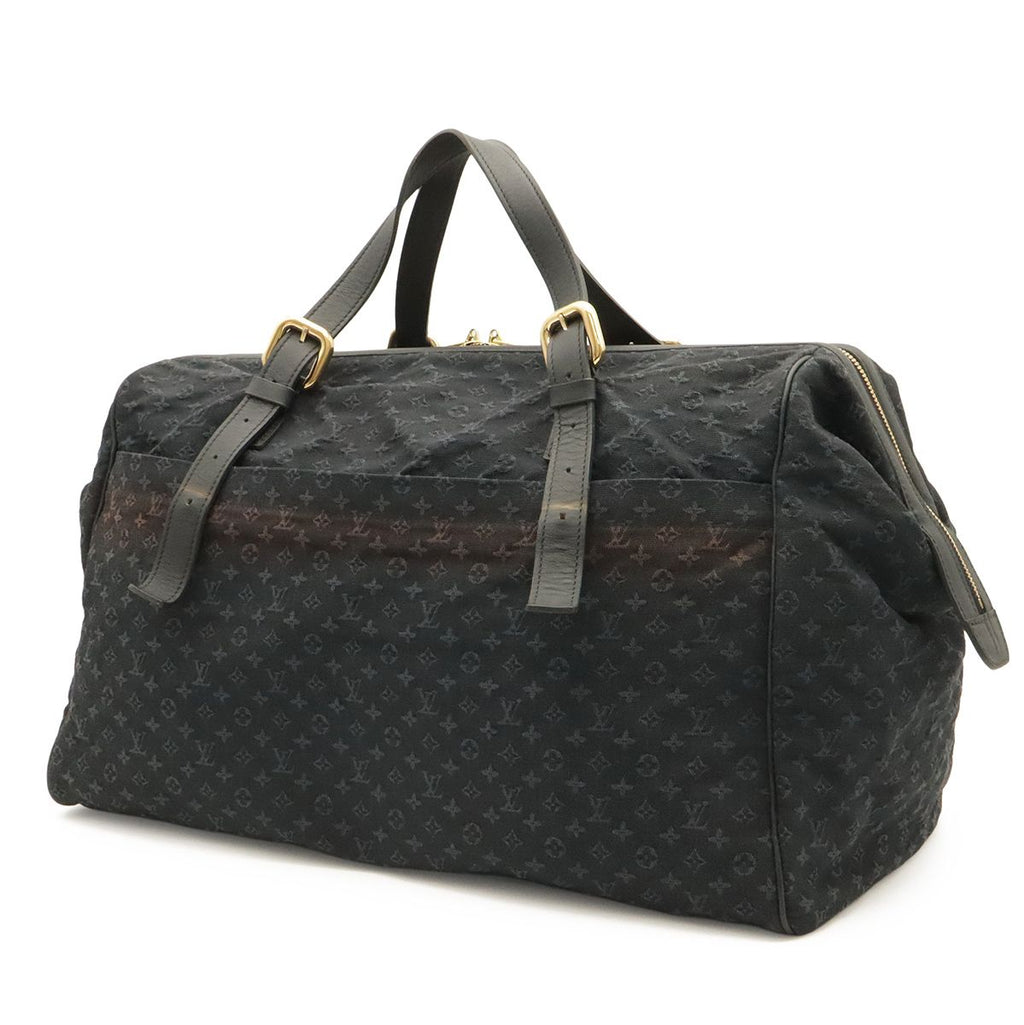 Louis Vuitton Monogram Mini Louise Boston Bag Canvas Blue — view 2