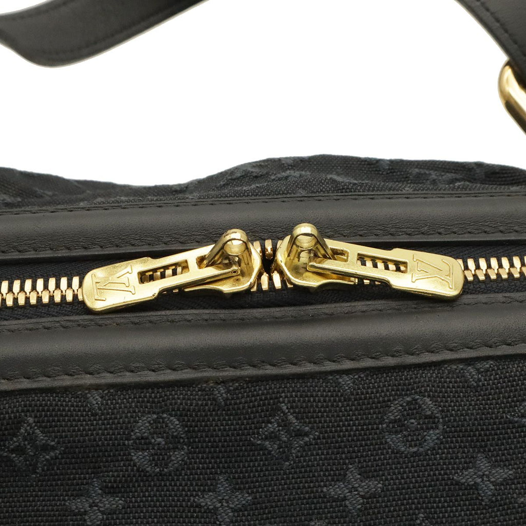 Louis Vuitton Monogram Mini Louise Boston Bag Canvas Blue — view 7