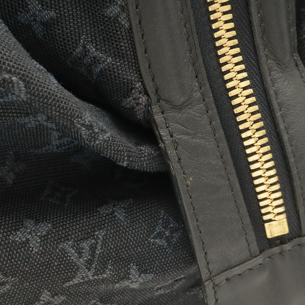 Louis Vuitton Monogram Mini Louise Boston Bag Canvas Blue — view 4