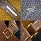Hermes Picotin Lock MM Brown Taurillon Clemence GD Handbag Bag — view 7