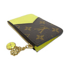 Louis Vuitton Monogram Card Case Romy Yellow Coin Purse — view 3
