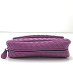 Bottega Veneta Shoulder Bag Intrecciato Purple — view 4