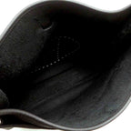 Hermes Evelyne Iiipm Black Shoulder Bag Taurillon Clemence Stamp — view 5