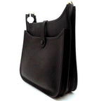 Hermes Evelyne Iiipm Black Shoulder Bag Taurillon Clemence Stamp — view 2