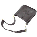 Hermes Evelyne Iiipm Black Shoulder Bag Taurillon Clemence Stamp — view 4