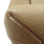 Hermes Cabas Sellier 46 Etoupe Tote Taurillon Clemence Stamp — view 6