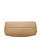 Fendi by the Way Medium Shoulder Bag Beige Black Leather — view 3