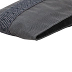 Hermes Herline Crossbody Shoulder Bag Pochette Gray Canvas — view 4