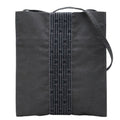 Hermes Herline Crossbody Shoulder Bag Pochette Gray Canvas
