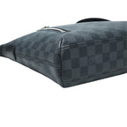 Louis Vuitton Damier Graphite Mick PM Crossbody Shoulder Bag Black Gray Leather — view 5