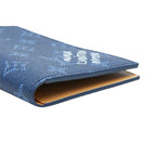 Louis Vuitton Monogram Heritage Couverture Passport Case Cover Au Chien Navy — view 4