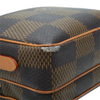 Louis Vuitton Damier Giant Nile Messenger PM Crossbody Shoulder Bag Brown — view 7