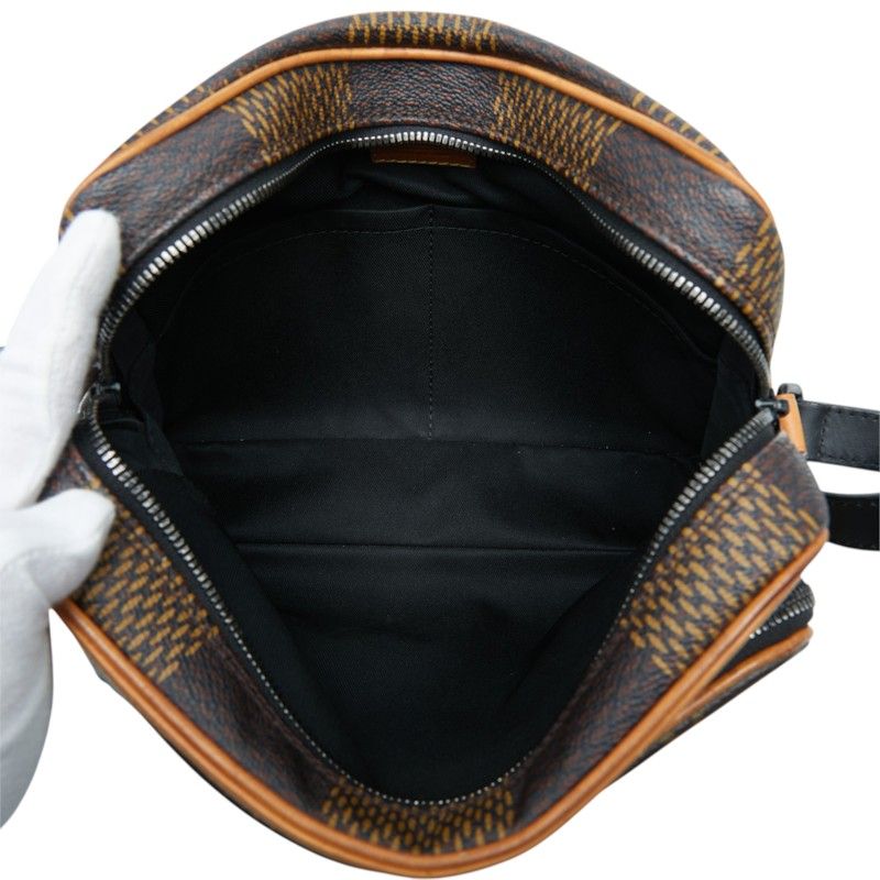 Louis Vuitton Damier Giant Nile Messenger PM Crossbody Shoulder Bag Brown — view 8