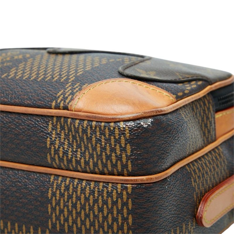 Louis Vuitton Damier Giant Nile Messenger PM Crossbody Shoulder Bag Brown — view 4