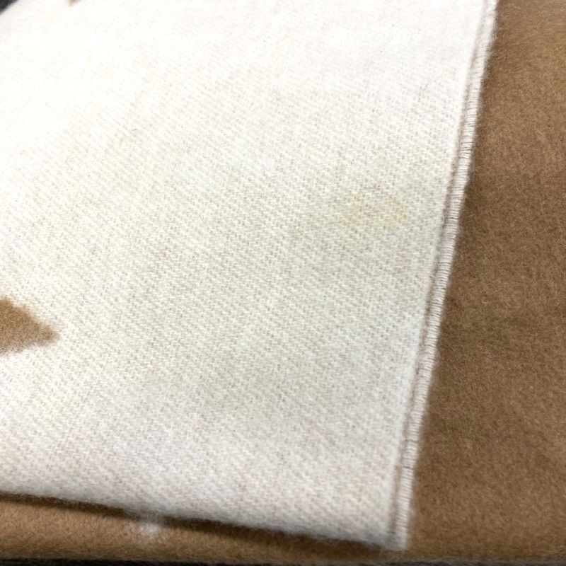 Louis Vuitton Monogram Echarpe Reykjavik Scarf Brown Beige Cashmere — view 3