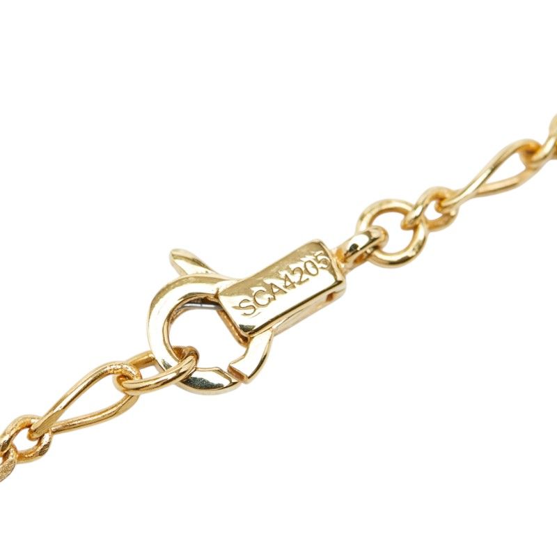 Celine Triomphe Padlock Necklace Gold Plated — view 6
