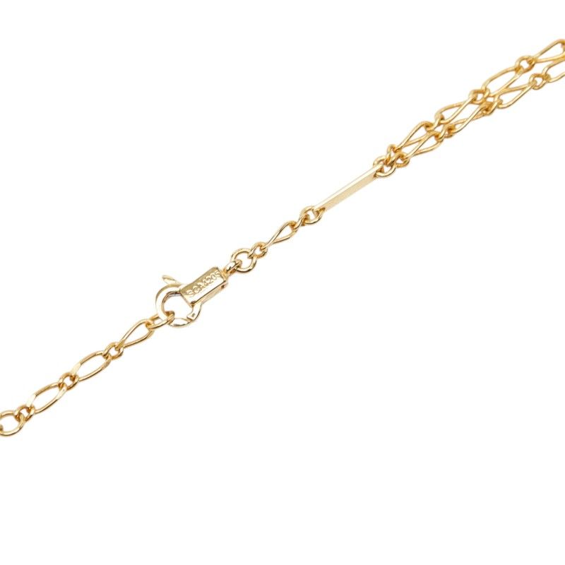 Celine Triomphe Padlock Necklace Gold Plated — view 4