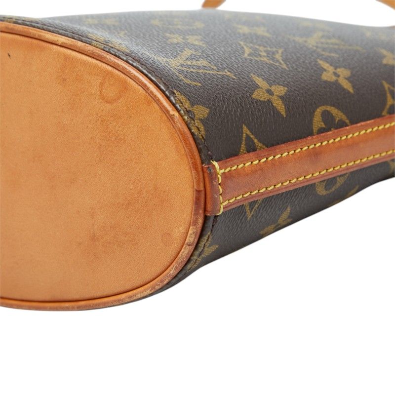 Louis Vuitton Monogram Drew Crossbody Shoulder Bag Brown Leather — view 4