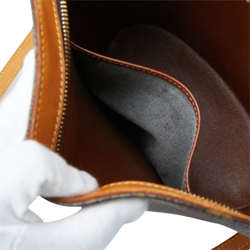 Louis Vuitton Monogram Drew Crossbody Shoulder Bag Brown Leather — view 8
