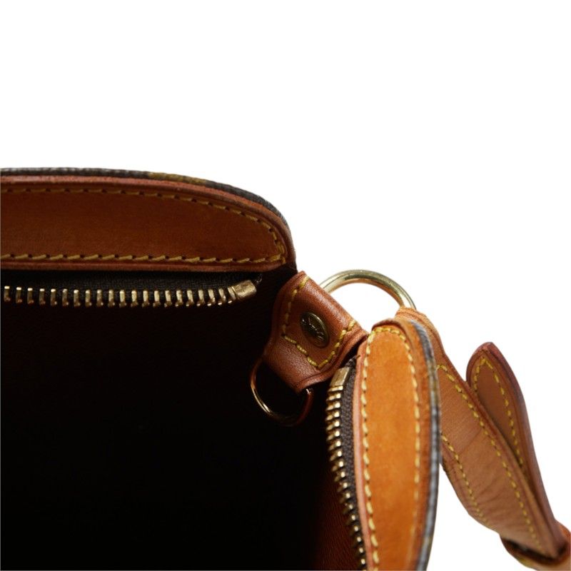 Louis Vuitton Monogram Drew Crossbody Shoulder Bag Brown Leather — view 6