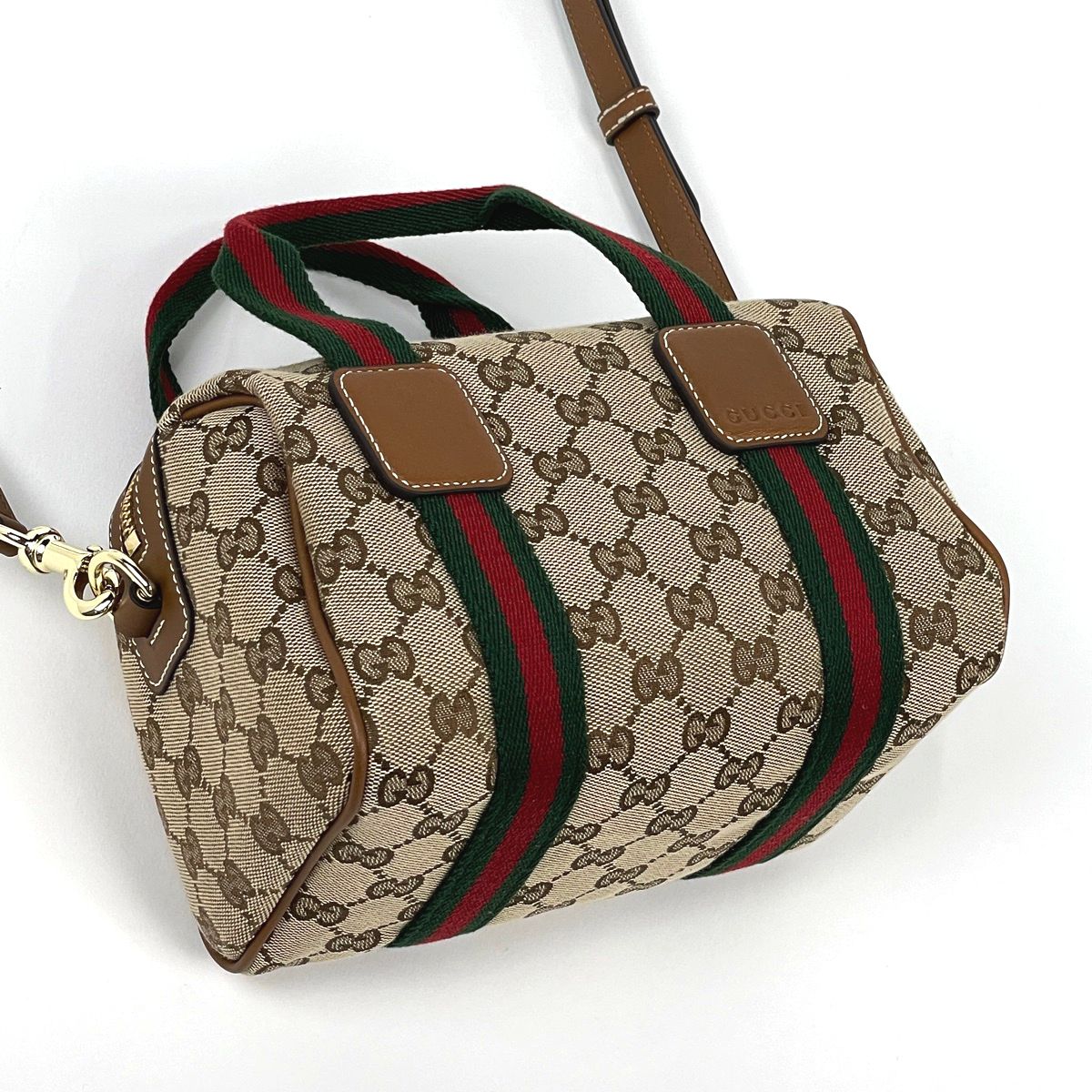 Gucci Handbag Ophidia 2-Way GG Canvas Brown — view 2