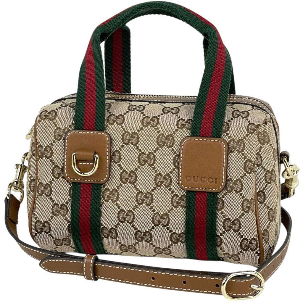 Gucci Handbag Ophidia 2-Way GG Canvas Brown