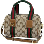 Gucci Handbag Ophidia 2-Way GG Canvas Brown