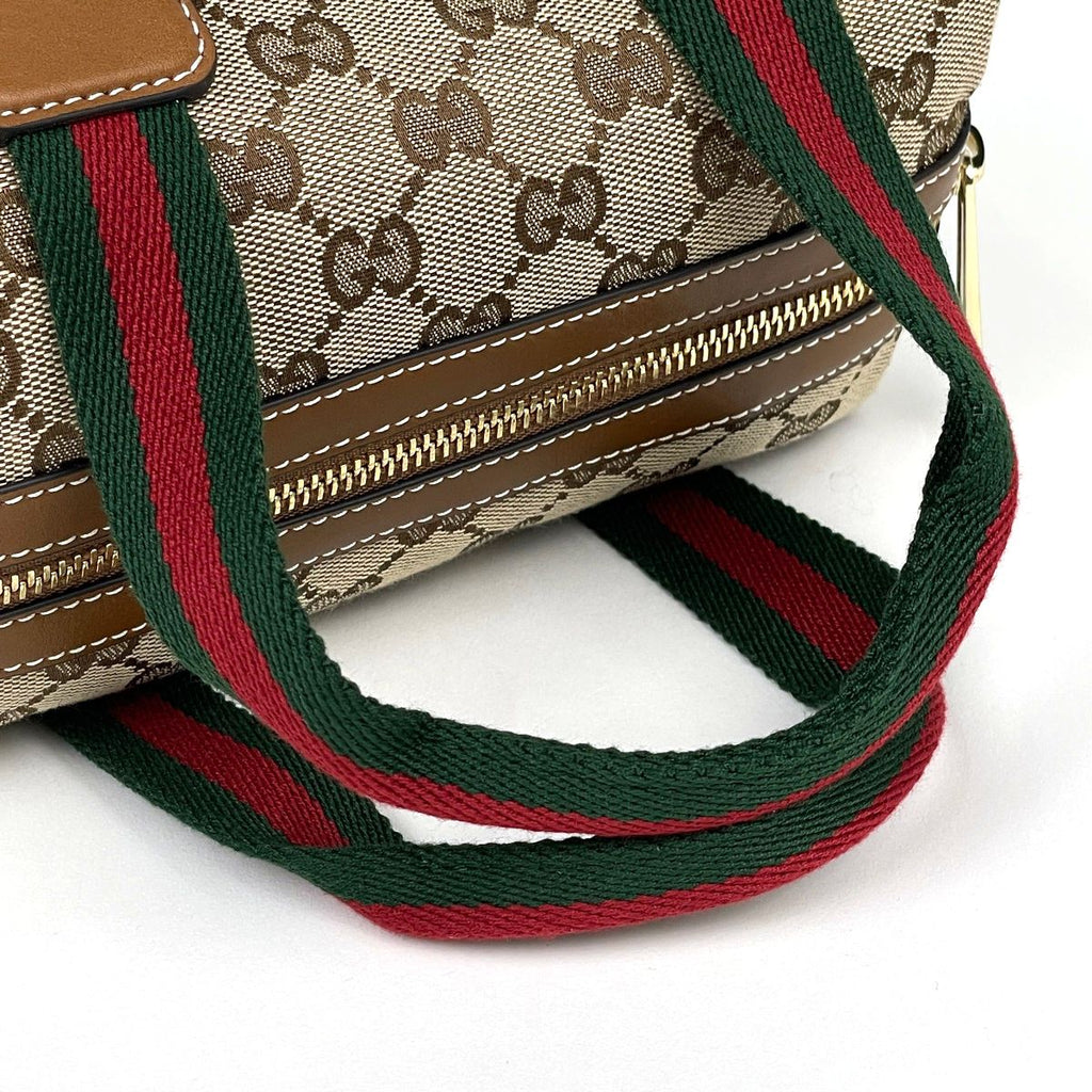 Gucci Handbag Ophidia 2-Way GG Canvas Brown — view 5