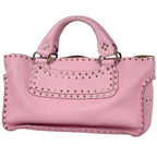 Celine Boogie Bag Handbag Leather Pink